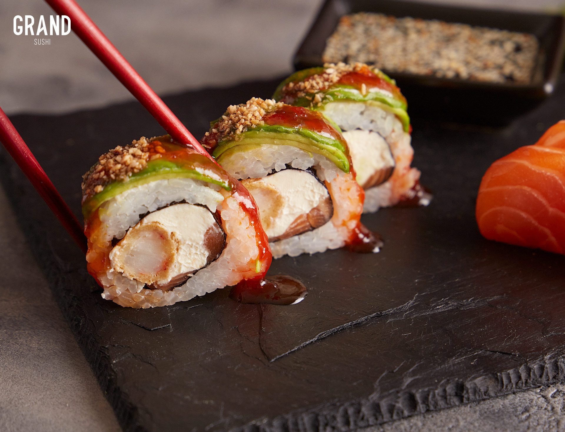 Sushi. Campaña publicitaria. Fotógrafo Charly Orieta Keipert by okd Estudio