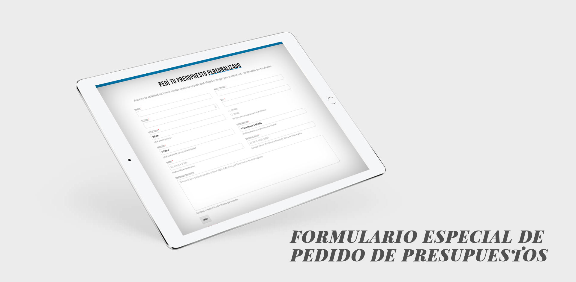 Diseño y desarrollo de una web institucional con ecommerce para 3R Bolsas.